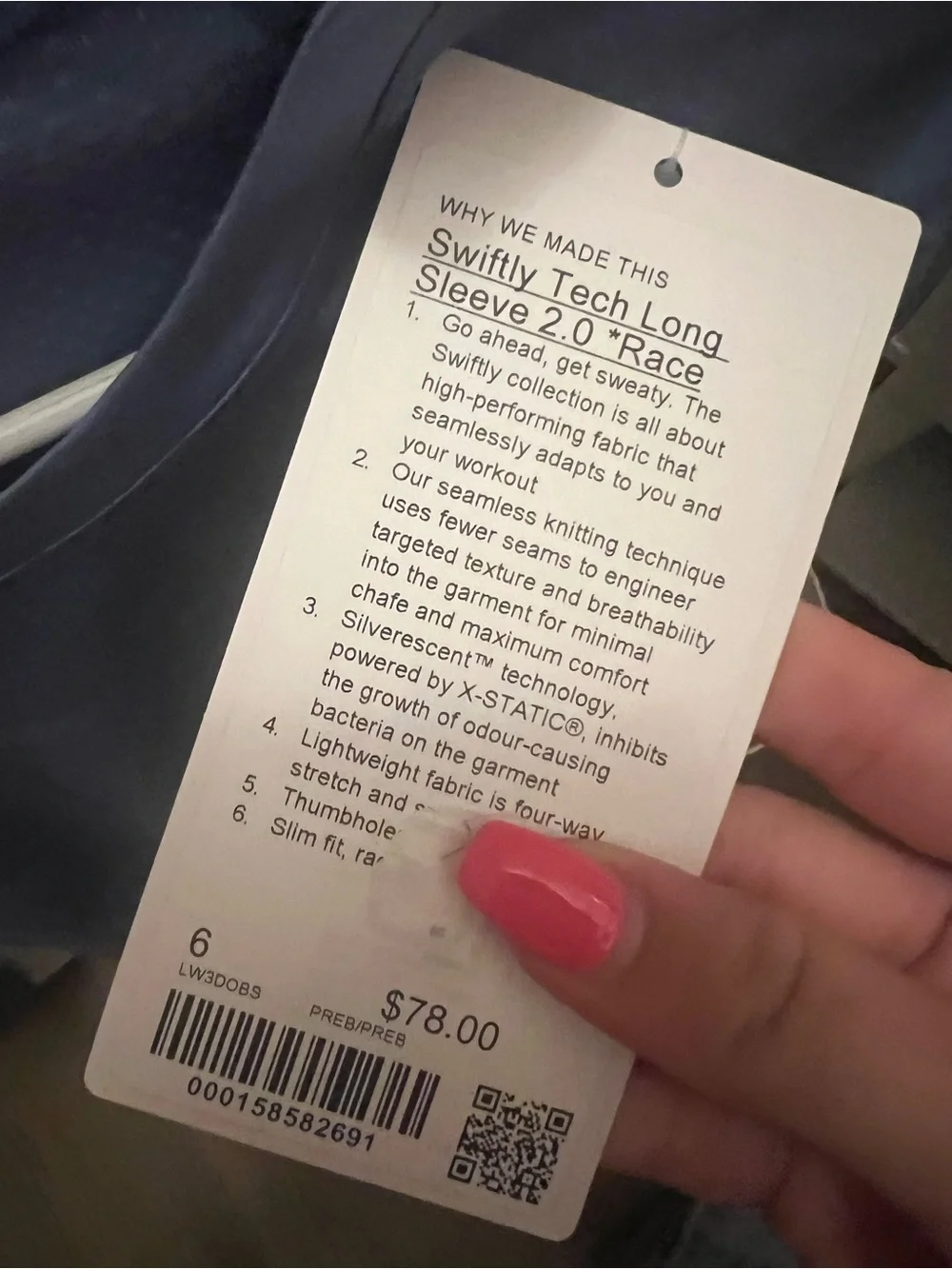 Lululemon swiftly tech long sleeve 6